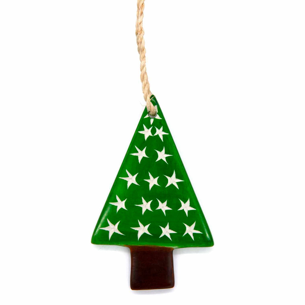 Tree Soapstone Christmas Decoration-Siesta Crafts