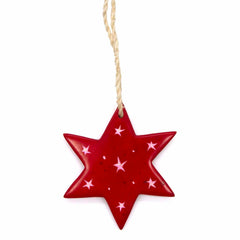 Star Soapstone Christmas Decoration-Siesta Crafts