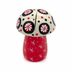 Soapstone Mushroom Photo Holder-Siesta Crafts