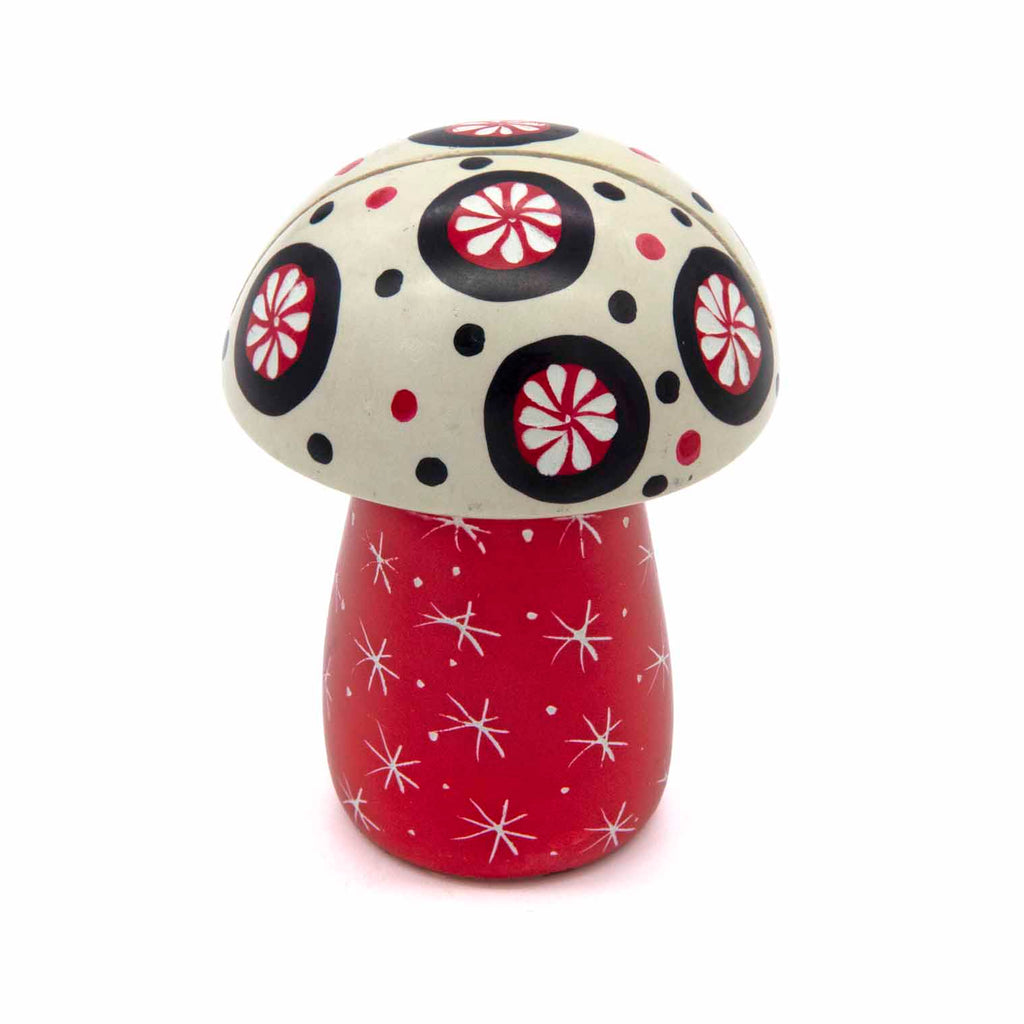 Soapstone Mushroom Photo Holder-Siesta Crafts