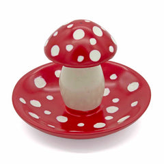 Soapstone Mushroom Incense Holder-Siesta Crafts