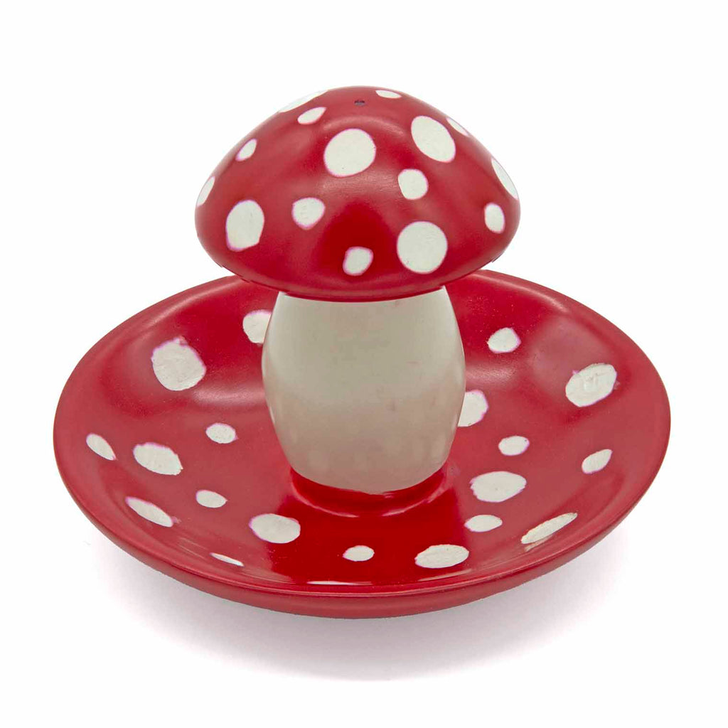 Soapstone Mushroom Incense Holder-Siesta Crafts