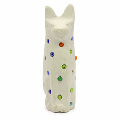Beaded Soapstone Sitting Cat-Siesta Crafts