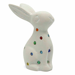 Beaded Soapstone Rabbit-Siesta Crafts