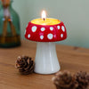 Soapstone Mushroom Tealight Holder-Siesta Crafts