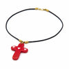 Soapstone Cross Pendant Necklace-Siesta Crafts