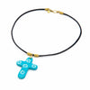 Soapstone Cross Pendant Necklace-Siesta Crafts