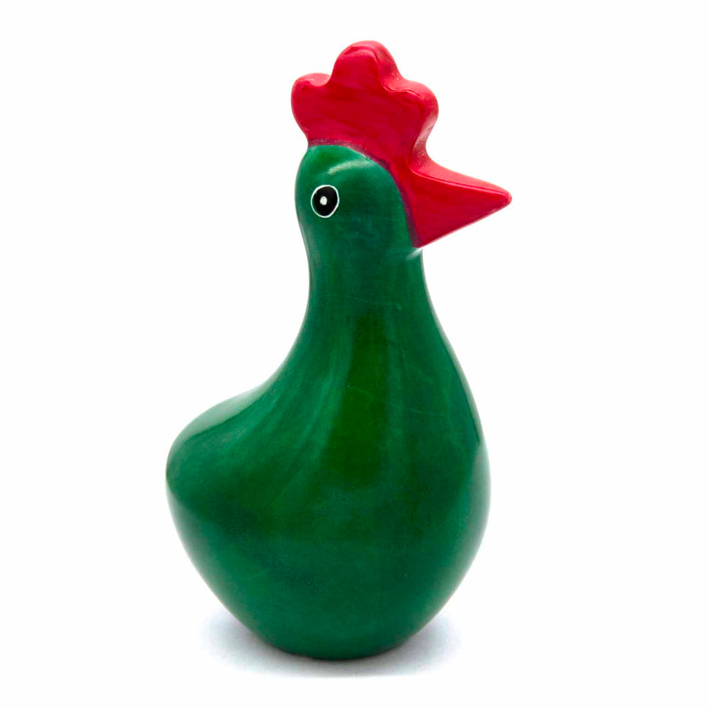 Tall Soapstone Chicken-Siesta Crafts