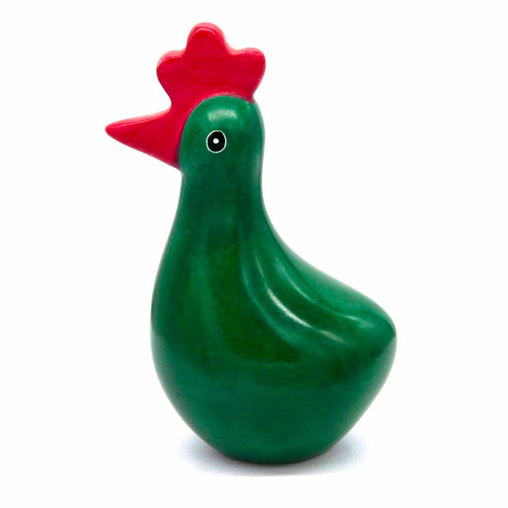 Tall Soapstone Chicken-Siesta Crafts