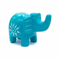 Soapstone Square Ear Elephant