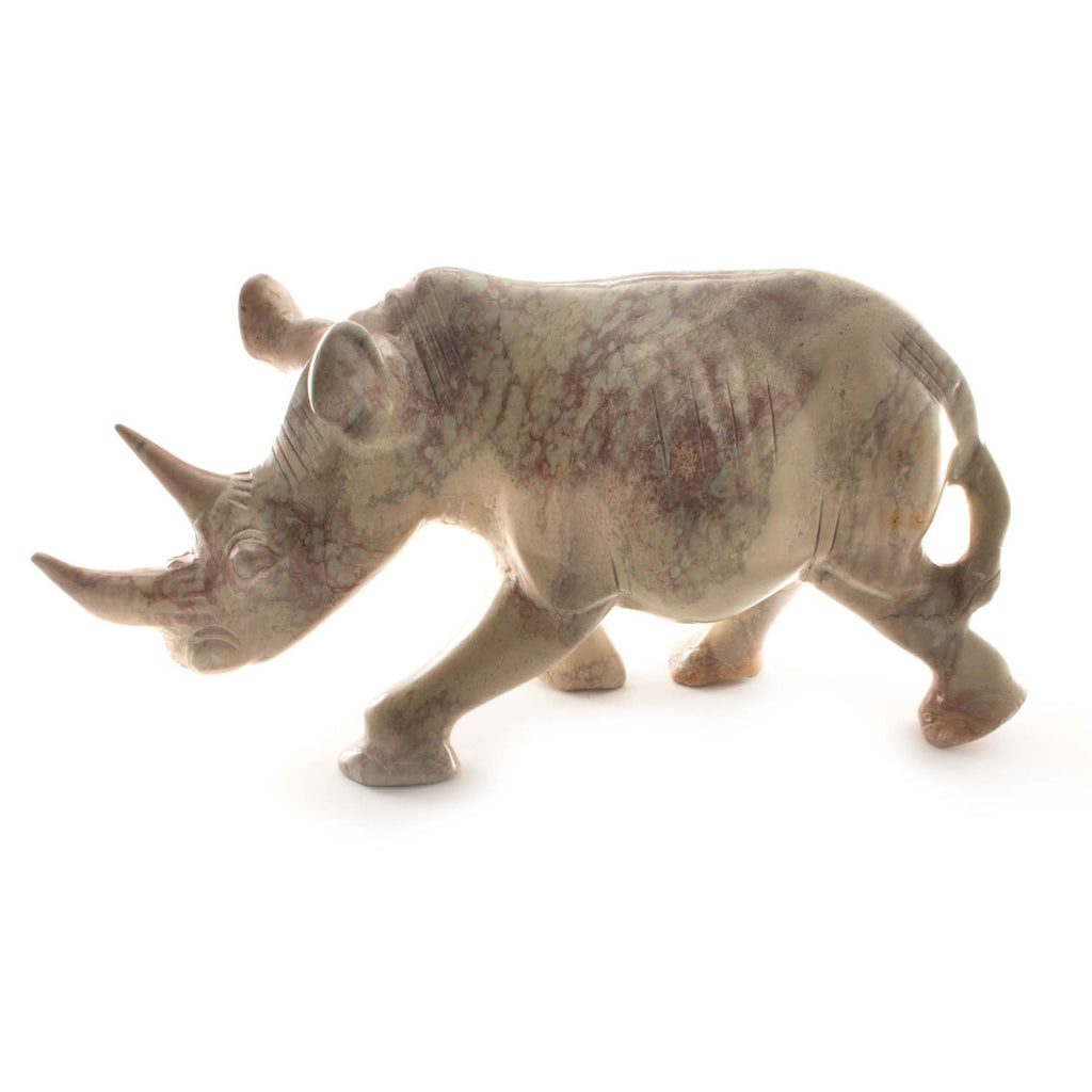 Special Soapstone Rhino Statue-Siesta Crafts