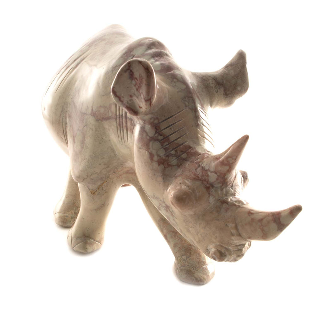 Special Soapstone Rhino Statue-Siesta Crafts