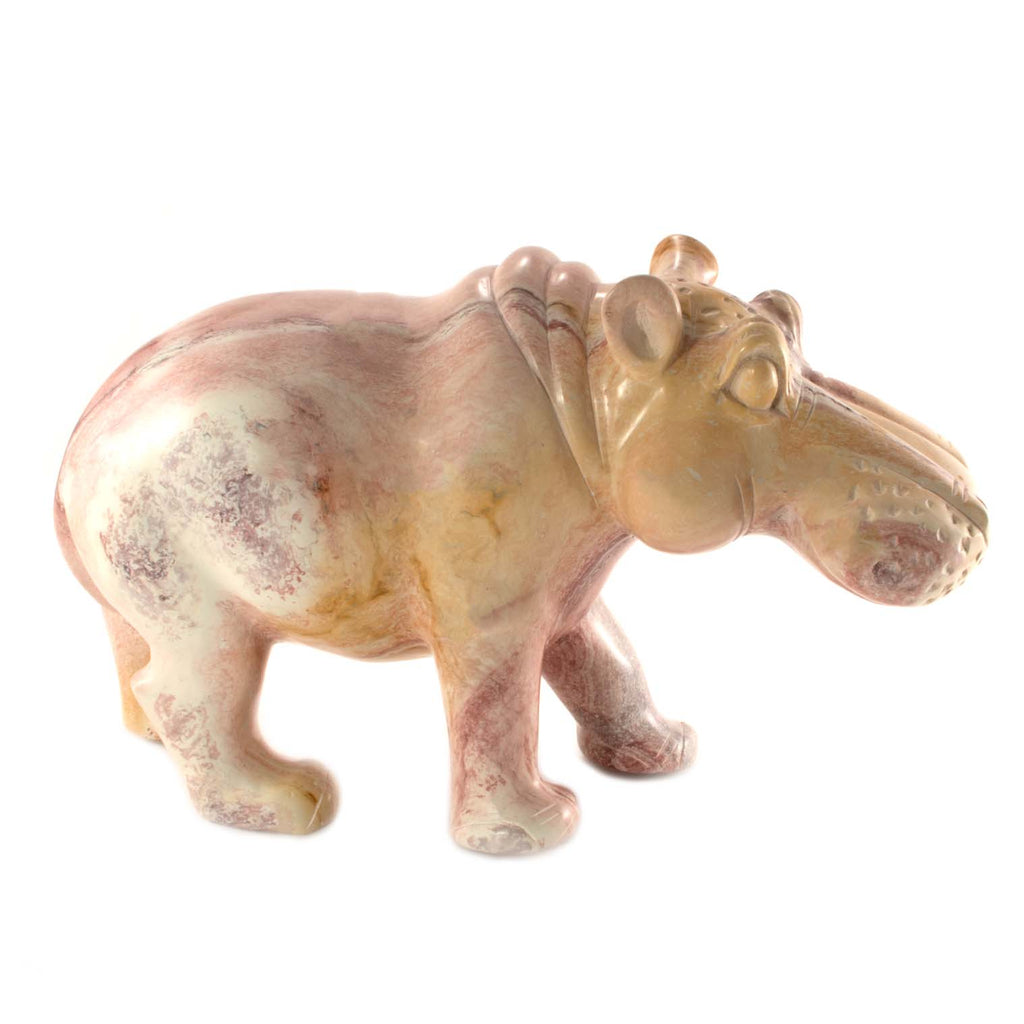 Special Soapstone Hippo Statue-Siesta Crafts