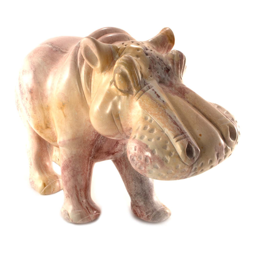 Special Soapstone Hippo Statue-Siesta Crafts