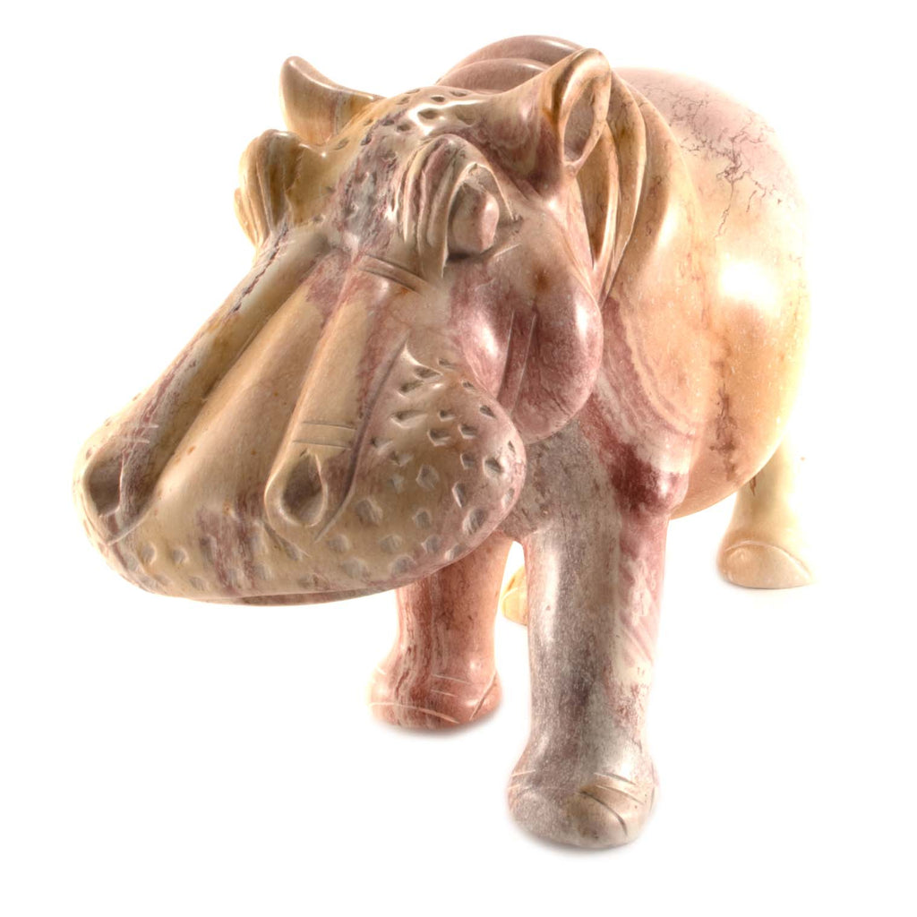 Special Soapstone Hippo Statue-Siesta Crafts
