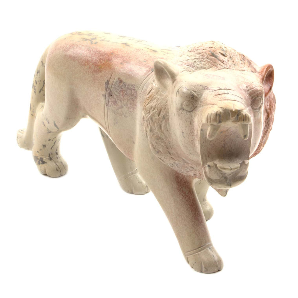 Special Soapstone Lion Statue-Siesta Crafts
