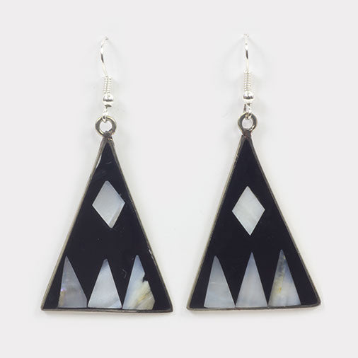 Amiga Pirámide Earrings-Siesta Crafts