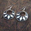 Hilaria Black Earrings-Siesta Crafts