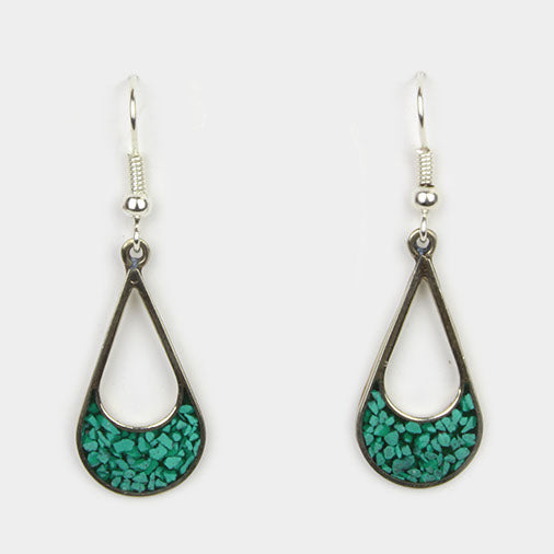 Grande Double Tear Earrings-Siesta Crafts
