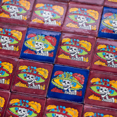 Small Ceramic Catrina Tile