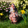 Large Mayan Ceramic Head-Siesta Crafts