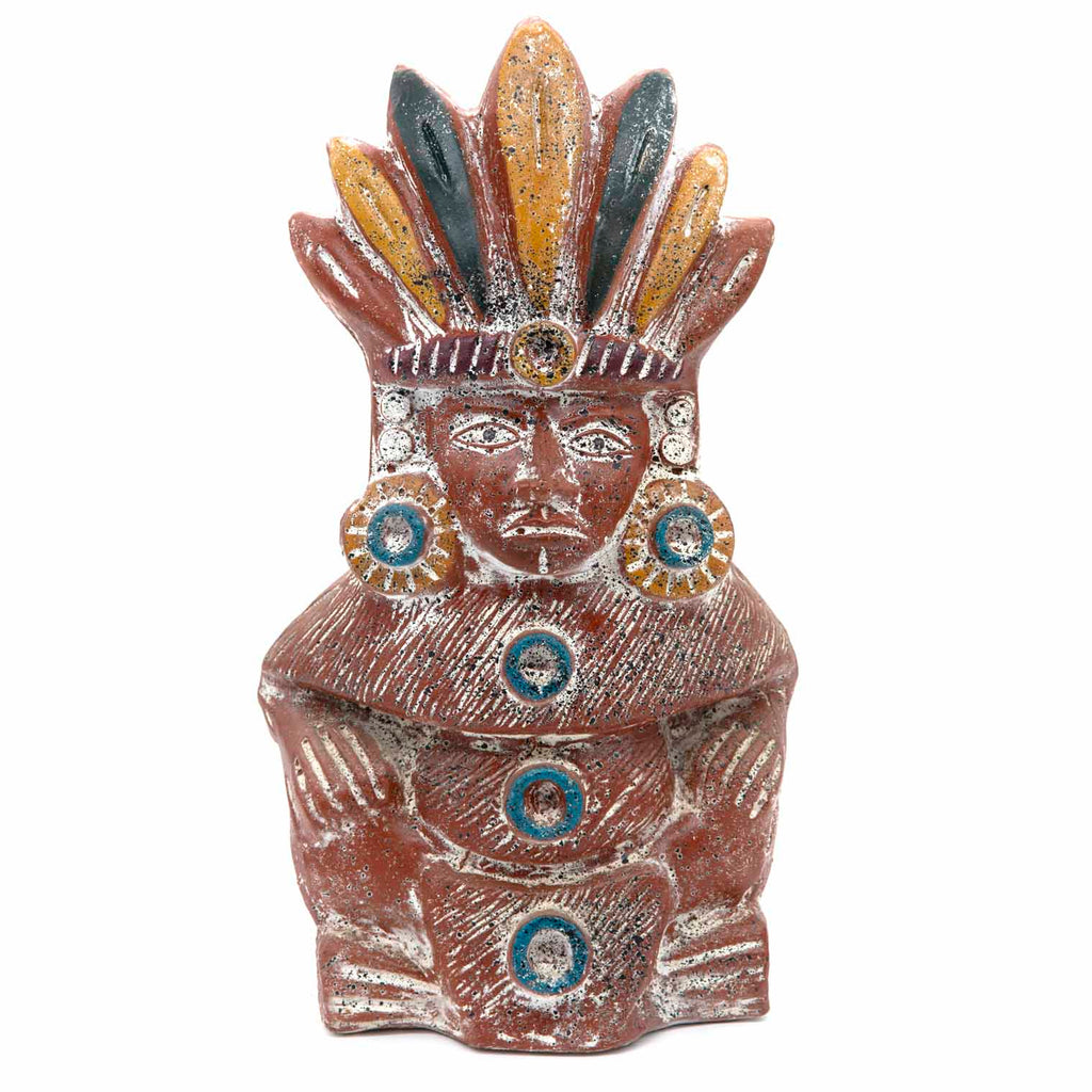 Large Ceramic Maize God-Siesta Crafts