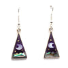 Stellar Triangle Earrings-Siesta Crafts