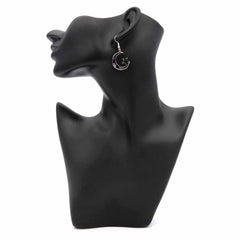 Noche Lunar Poquito Earrings-Siesta Crafts