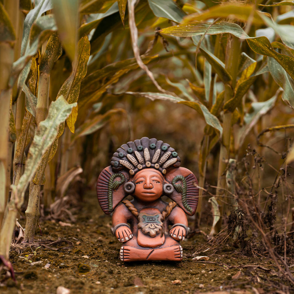Sitting Maize God-Siesta Crafts
