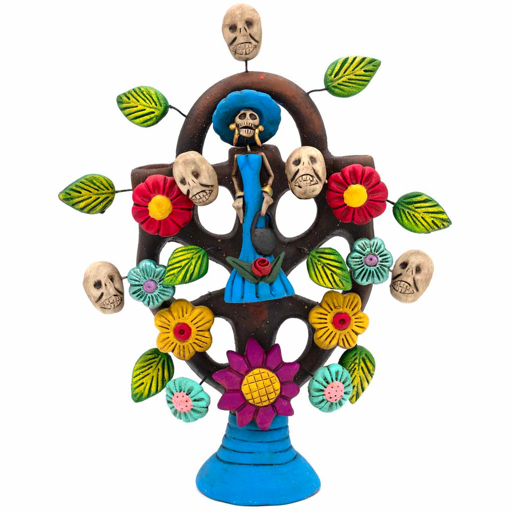 Skeleton Tree Arbol de Catrinas - Large-Siesta Crafts