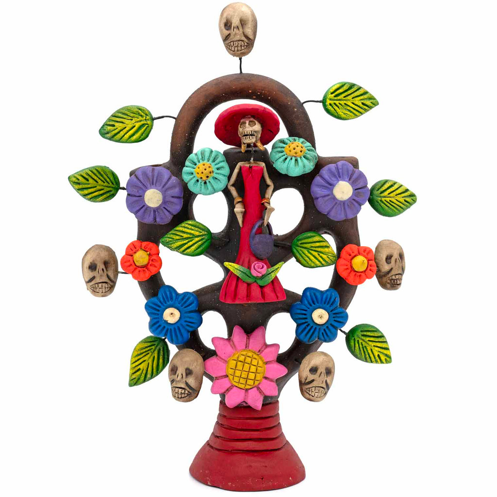 Skeleton Tree Arbol de Catrinas - Large-Siesta Crafts