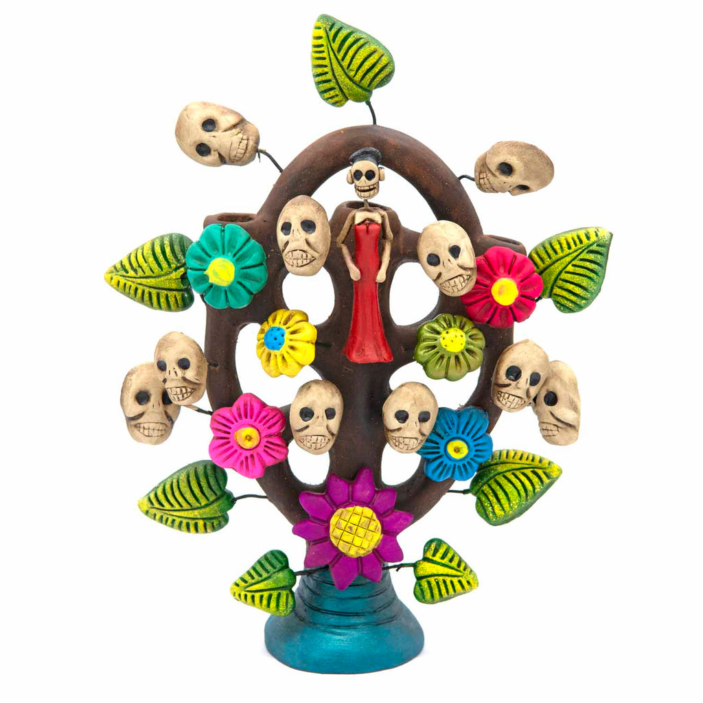 Skeleton Tree Arbol de Catrinas - Large-Siesta Crafts
