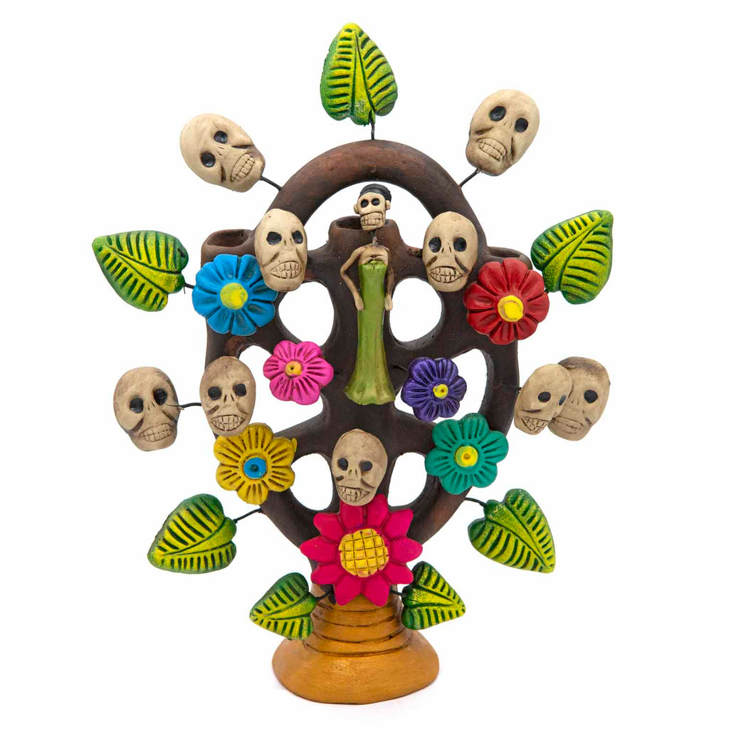 Skeleton Tree Arbol de Catrinas - Large-Siesta Crafts