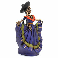 Mexican Skeleton Dancing Couple-Siesta Crafts