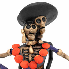 Mexican Skeleton Dancing Couple-Siesta Crafts