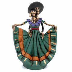 Mexican Skeleton Dancing Couple-Siesta Crafts