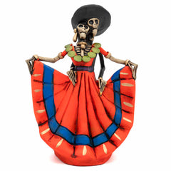 Mexican Skeleton Dancing Couple-Siesta Crafts
