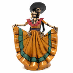 Mexican Skeleton Dancing Couple-Siesta Crafts