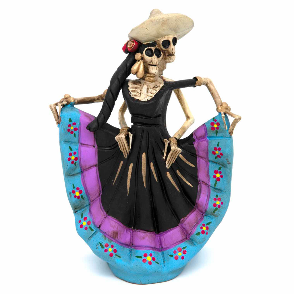 Mexican Skeleton Dancing Couple-Siesta Crafts