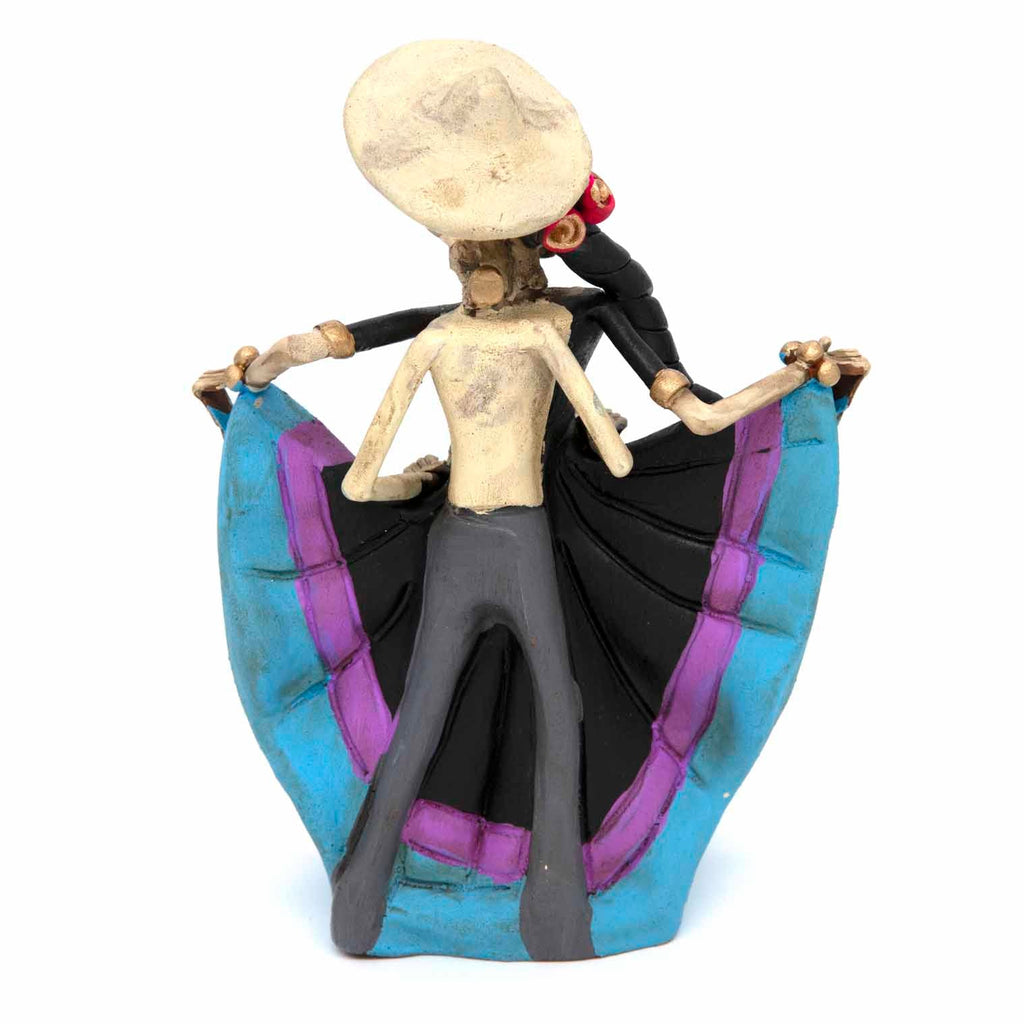 Mexican Skeleton Dancing Couple-Siesta Crafts