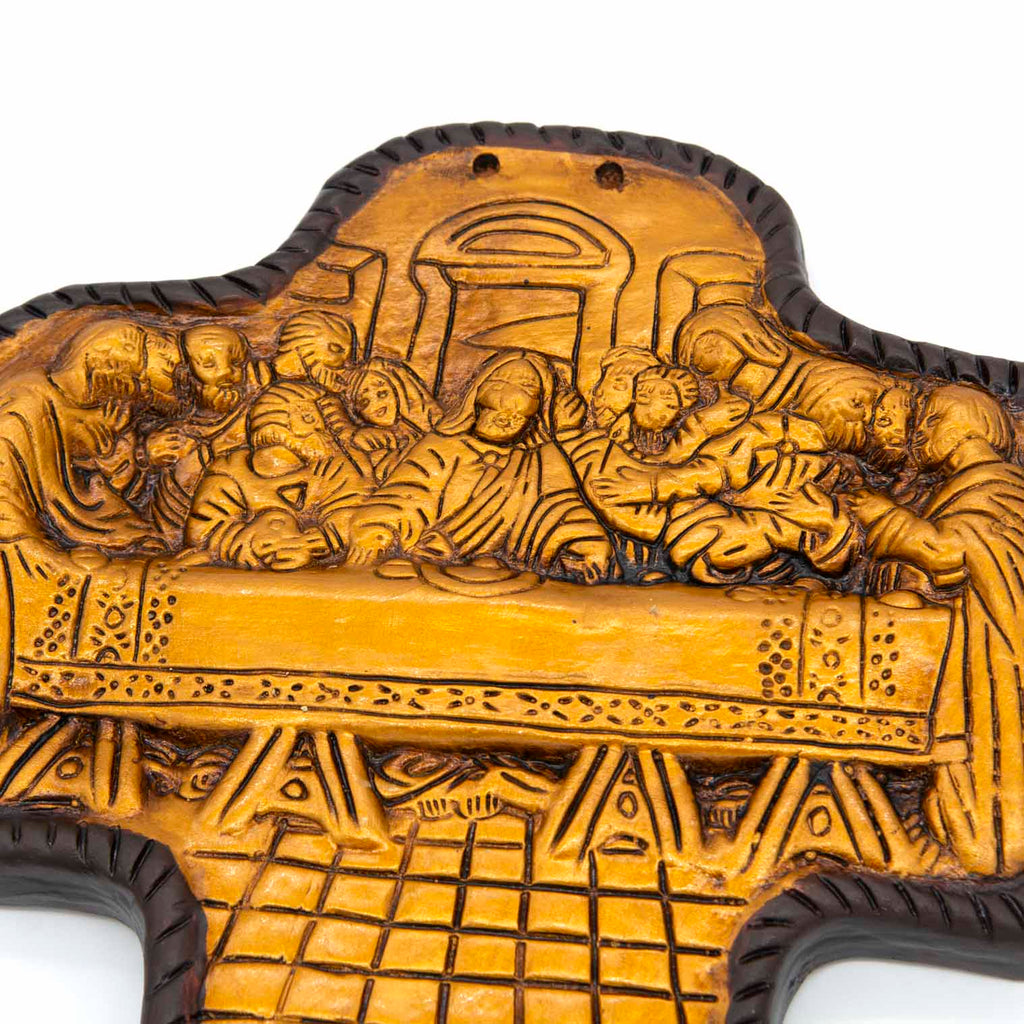 Last Supper Cross - Large-Siesta Crafts