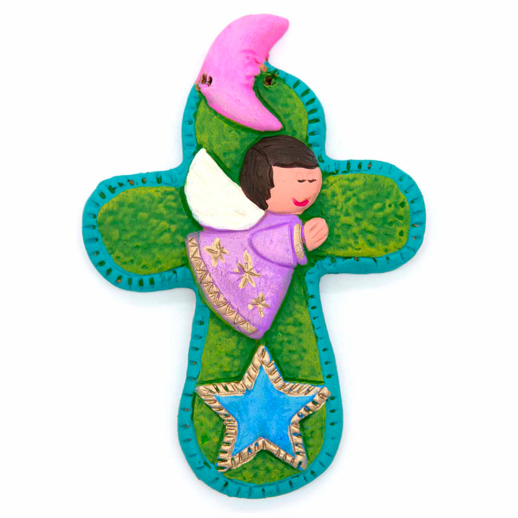 Mexican Cherub Cross Small-Siesta Crafts