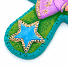 Mexican Cherub Cross Small-Siesta Crafts