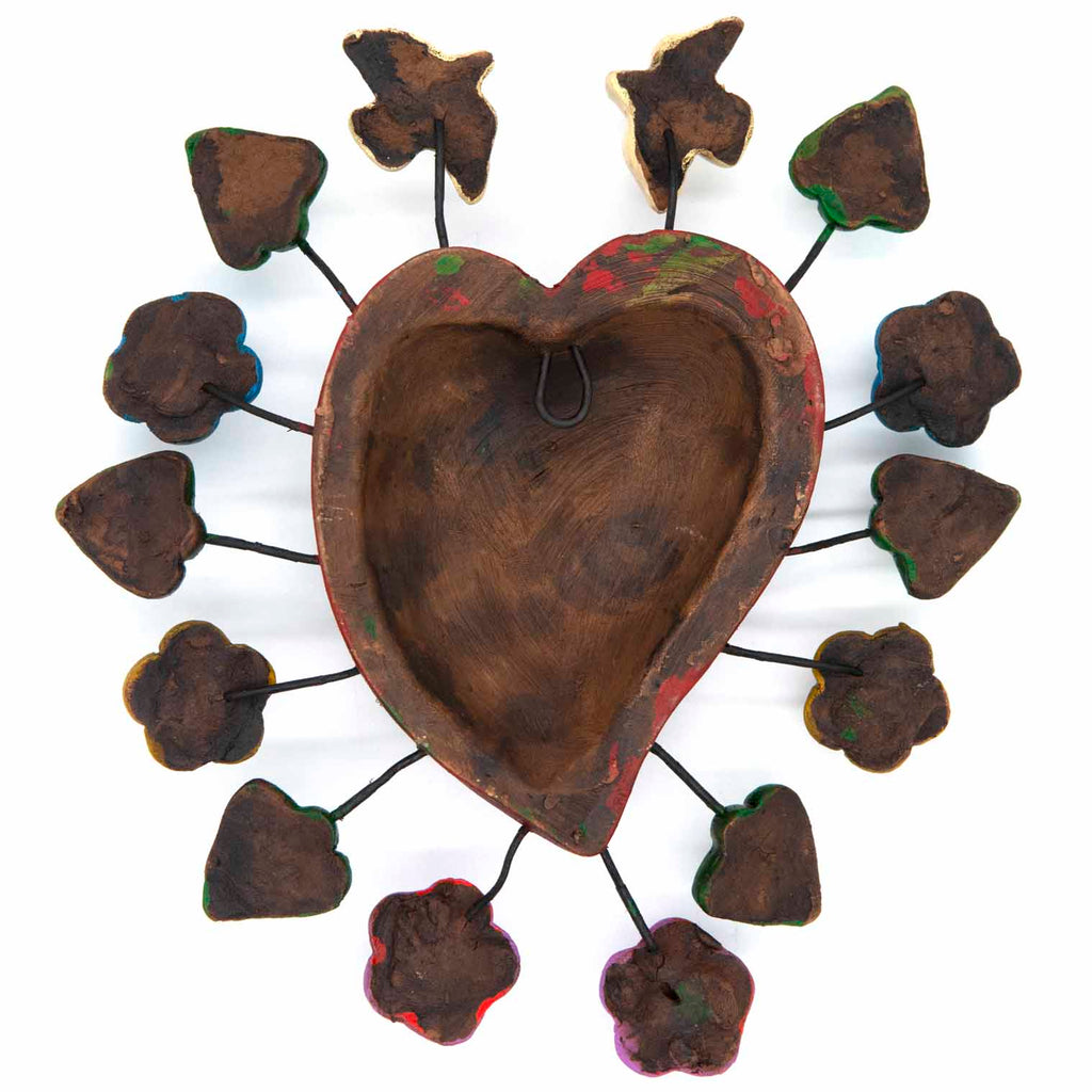 Heart with Flowers and Doves-Siesta Crafts