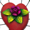 Heart with Flowers and Doves-Siesta Crafts