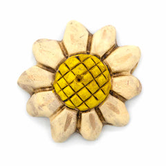 Flower Ceramic Incense Holder-Siesta Crafts