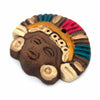Aztec Maize God Incense Holder Colourful-Siesta Crafts