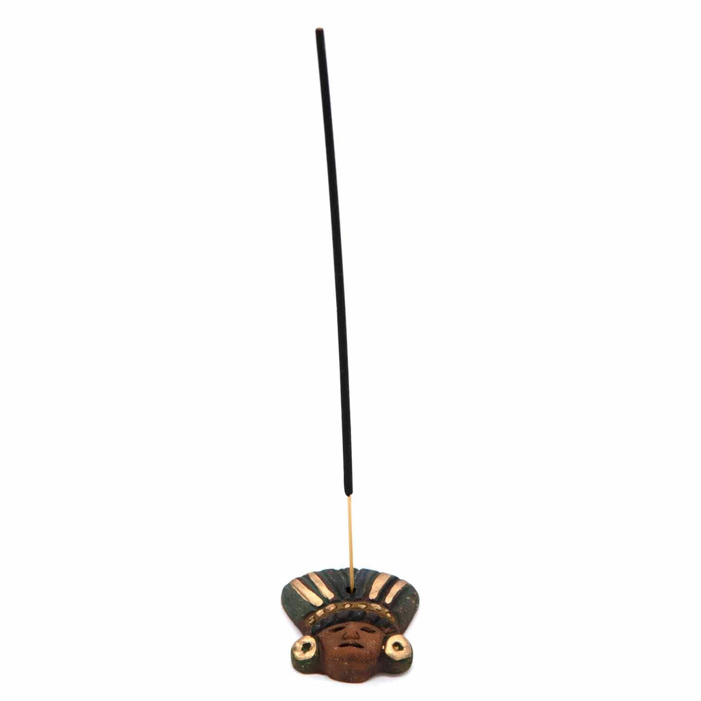 Aztec Maize God Incense Holder-Siesta Crafts