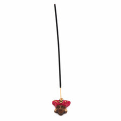 Aztec Warrior Incense Holder Colourful-Siesta Crafts