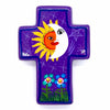 Mexican Painted Eclipse Block Cross-Siesta Crafts